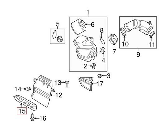 Air Intake Strainer